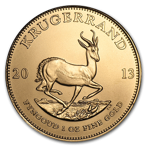 South African Krugerrand Positive